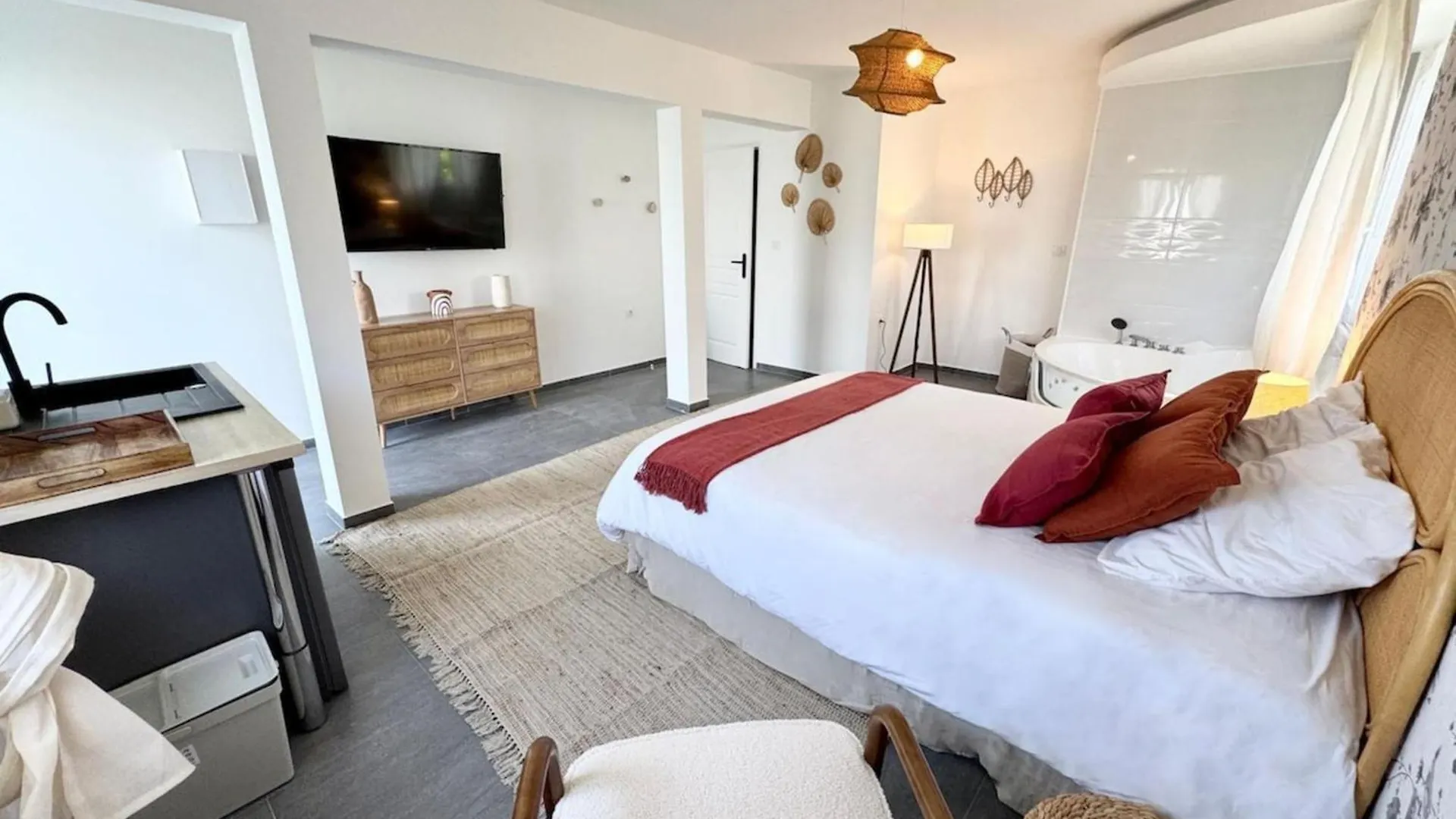 Escale Douceur Avec Spa Prive Ambiance Boheme Quéven 0*,